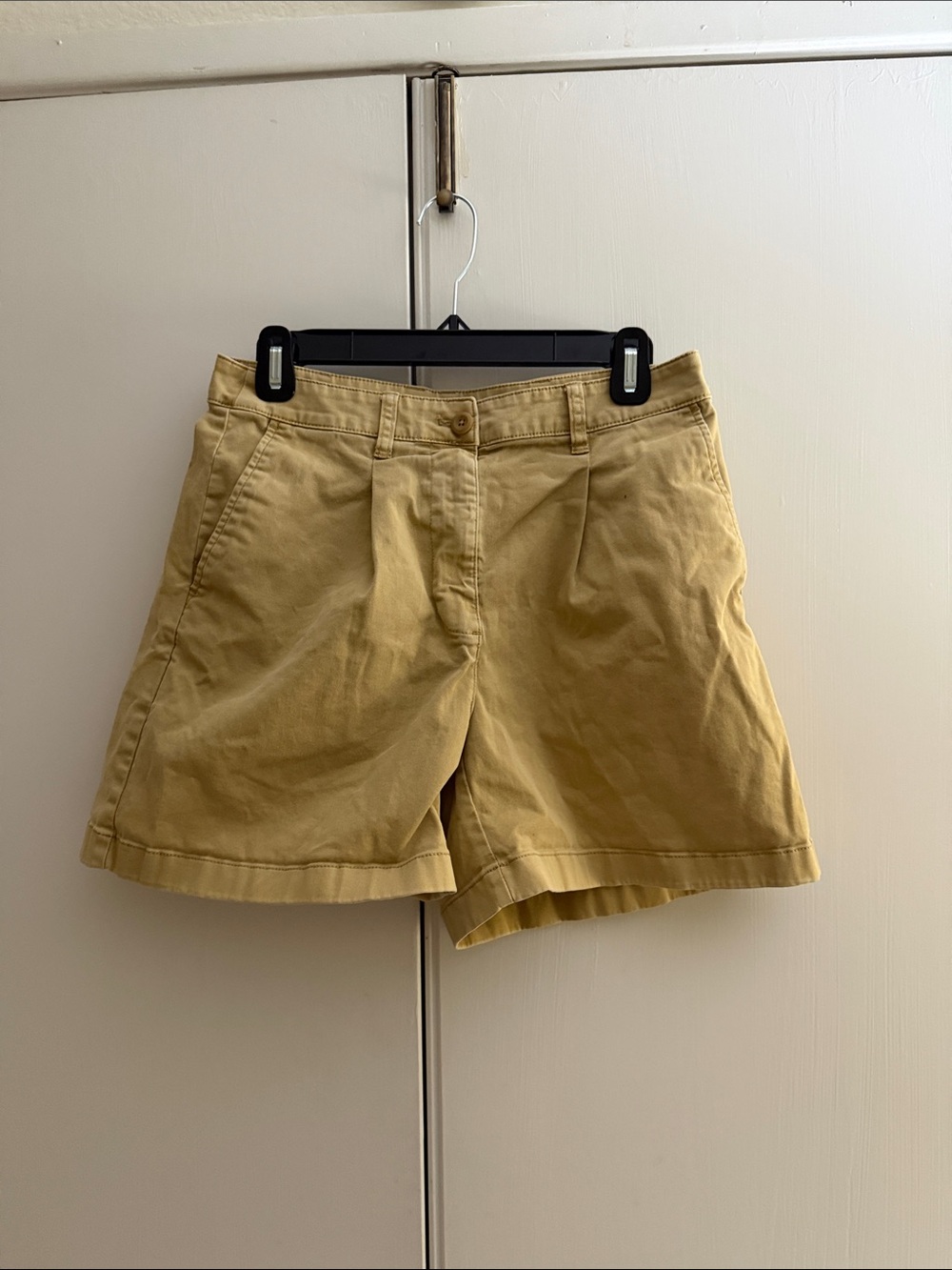 J.Crew Pleated capeside chino short, Khaki, 4